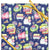 Neon Birthday Stone Paper Roll Wrap