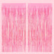 Pink Foil Curtain