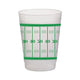 Green Football Field Frost Flex Cup