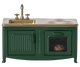 Kitchen, Mouse - Dark green