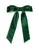 Green VELVET BOW CLIP