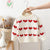 Girls' Love Heart Jacquard Crew Neck Sweater