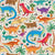 Dinosaurs Party Gift Wrap