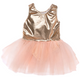 Ballet Tutu Dress, Rose Gold, Size 3-4