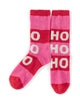 Pink HO HO HO SOCKS