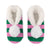 Green ARYA STRIPE SLIPPERS