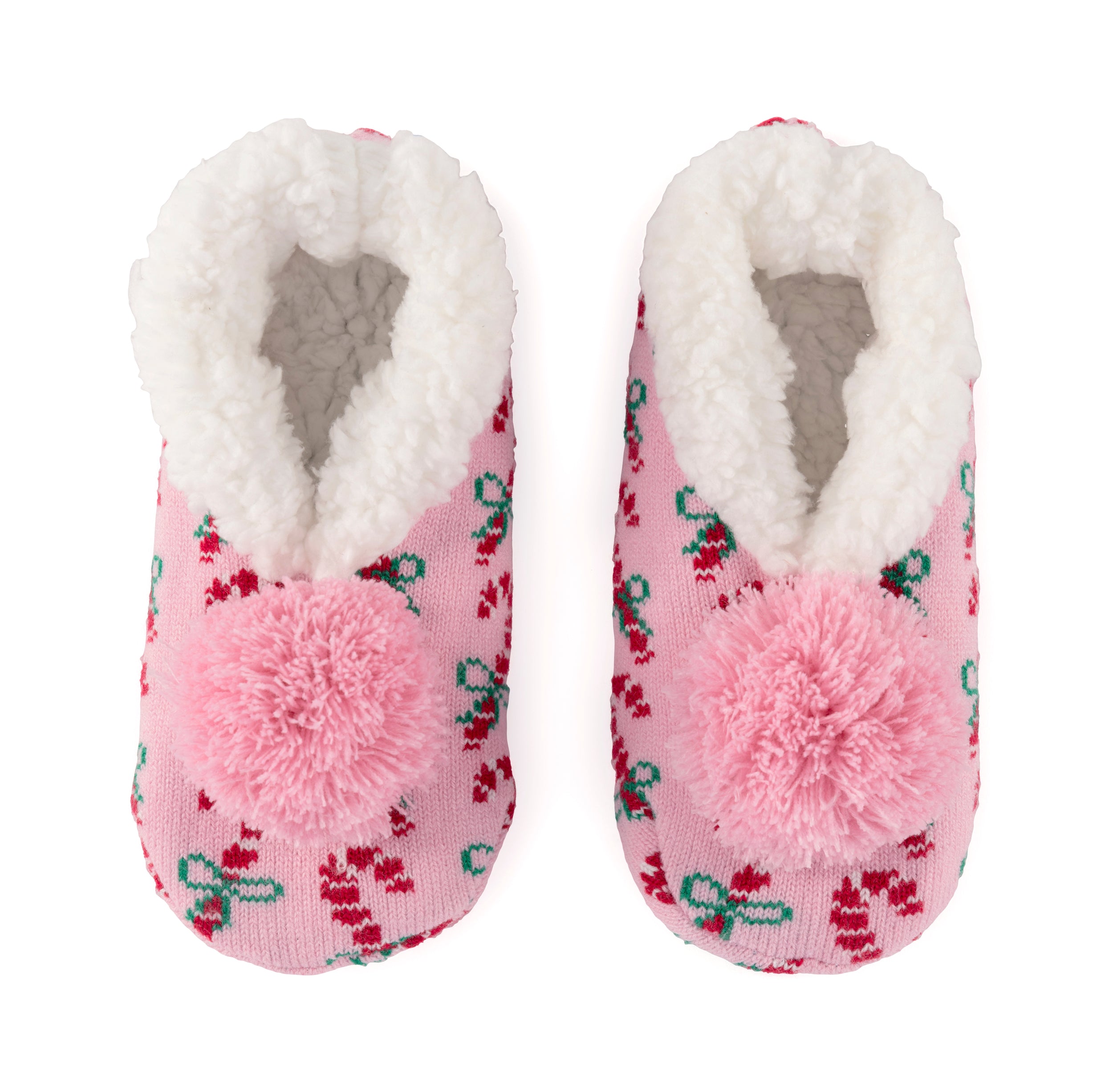 Candy cane slippers online