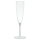 Premium Fluted Champagne - 8ct Clear