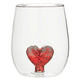 Figurine Wine Glass - Heart