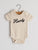 Cream Howdy Modern Organic Baby Bodysuit