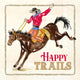 Happy Trails Cocktail Napkins Pack of 20