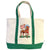 Hey Good Lookin’ Big Canvas Tote Bag Vintage Inspired