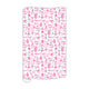 Handpainted Pink Merry & Bright Toile Wrapping Paper