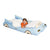 Blue Convertible Kids Sleepover Air Mattress