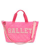 Ballet Quilted Overnight Bag