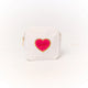 White Pouches w/ Valentine's Day Conversation Hearts