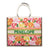 Multi Roses MAHJ Beaded Tote