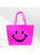 Clear Neon Happy Face Summer Beach Bag!