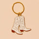 Rootin' Tootin' Western Cowboy Boot Keychain