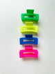 Hot Girl Summer Hair Claw Clips: Neon