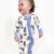 Bluebonnets Zip Pajamas