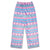 Fair Isle Smiles Plush Pants