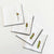 Martini Olive Cocktail Napkins, Set of Four- White