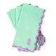 Icon Linen Napkins S/4 - Mint + Lilac