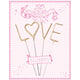 Sparkler Card LOVE