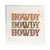 Cowboy Howdy Cocktail Napkin