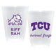 Tcu Horned Frogs Ncaa Frost Flex Plastic Cup (Set of 10)