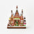 Lighted Gingerbread Village w/Rotate & IC Music w/Adapter, 3 AAA Batteries Not Incl, Resin/Acrylic/MDF, 12.5" x 8.5" x 15"