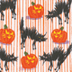 Halloween Cats Napkin Cocktail