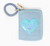 Sequin Heart Spiral Strap Wallet For Kids