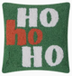 Ho Ho Ho Green Hook Pillow