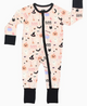 Halloween Sweet and Spooky Girls Glow in the Dark Pajamas Bamboo Baby Convertible Sleeper