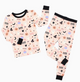 Halloween Sweet and Spooky Girls Glow in the Dark Pajamas Kids Sleepwear Set