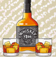 Paper Cocktail Napkins Pack of 20 Whiskey 1866