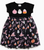 Boo Halloween Short Sleeve Tutu Dress - Kids Halloween Dress