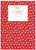 Small Dots Red-Paper Linen Print Airlaid Tablecover 5.2'X8.2'