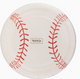 Baseball Paper Plate