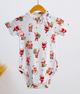 Santa Claus Is Coming To Town Organic Cotton Christmas Onesie