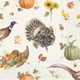 Happy Harvest Fall Autumn Cocktail napkins