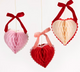 Honeycomb Heart Decorations (x 8)