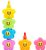 Smile Flower Stackable Markers