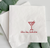 Olive You, Valentine Martini Cocktail Napkins | Set of 16