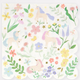 Meadow Unicorns Large Napkins