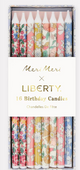 Meri Meri x Liberty Mixed Print Party Candles