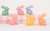 Mini Bunny Candles x6