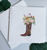 Cowgirl Luncheon Napkins - Cowboy Boot with Florals